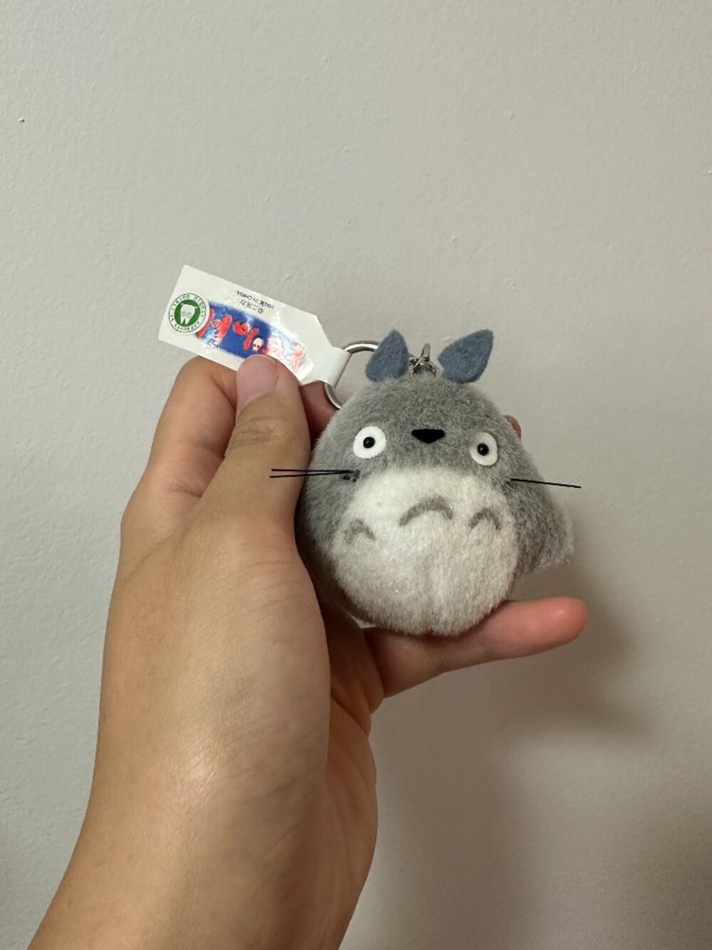 My Neighbor Totoro Studio Ghibli Fuzzy Keychain  NWT Japan